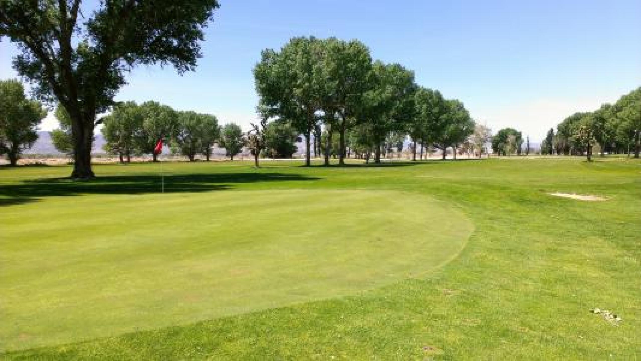 View back up the 3rd hole from the green (Photo submitted by thebigjoe on 04/26/2013)
