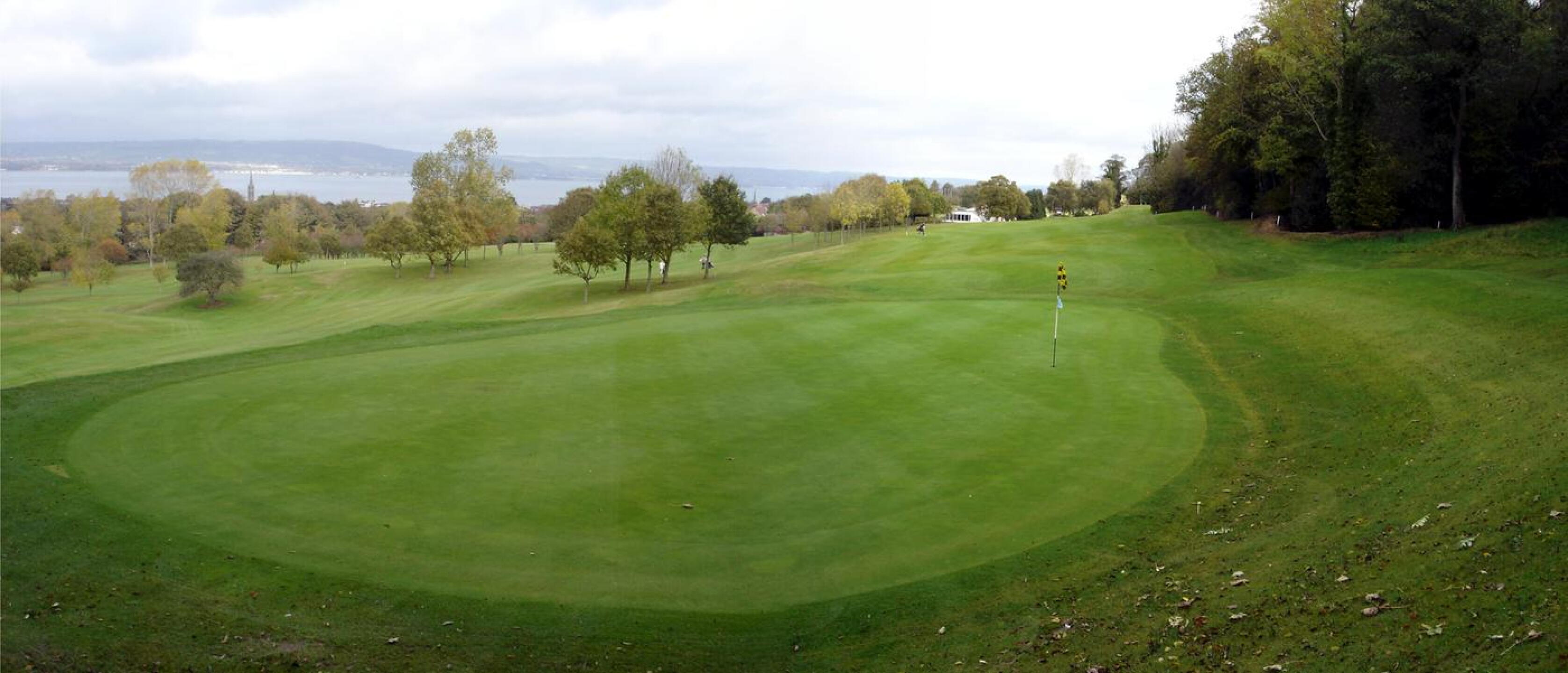 Holywood GC, Hole 1, Hazel Wood, Par 4, 345 yds (Photo submitted by DYakimec on 03/04/2016)