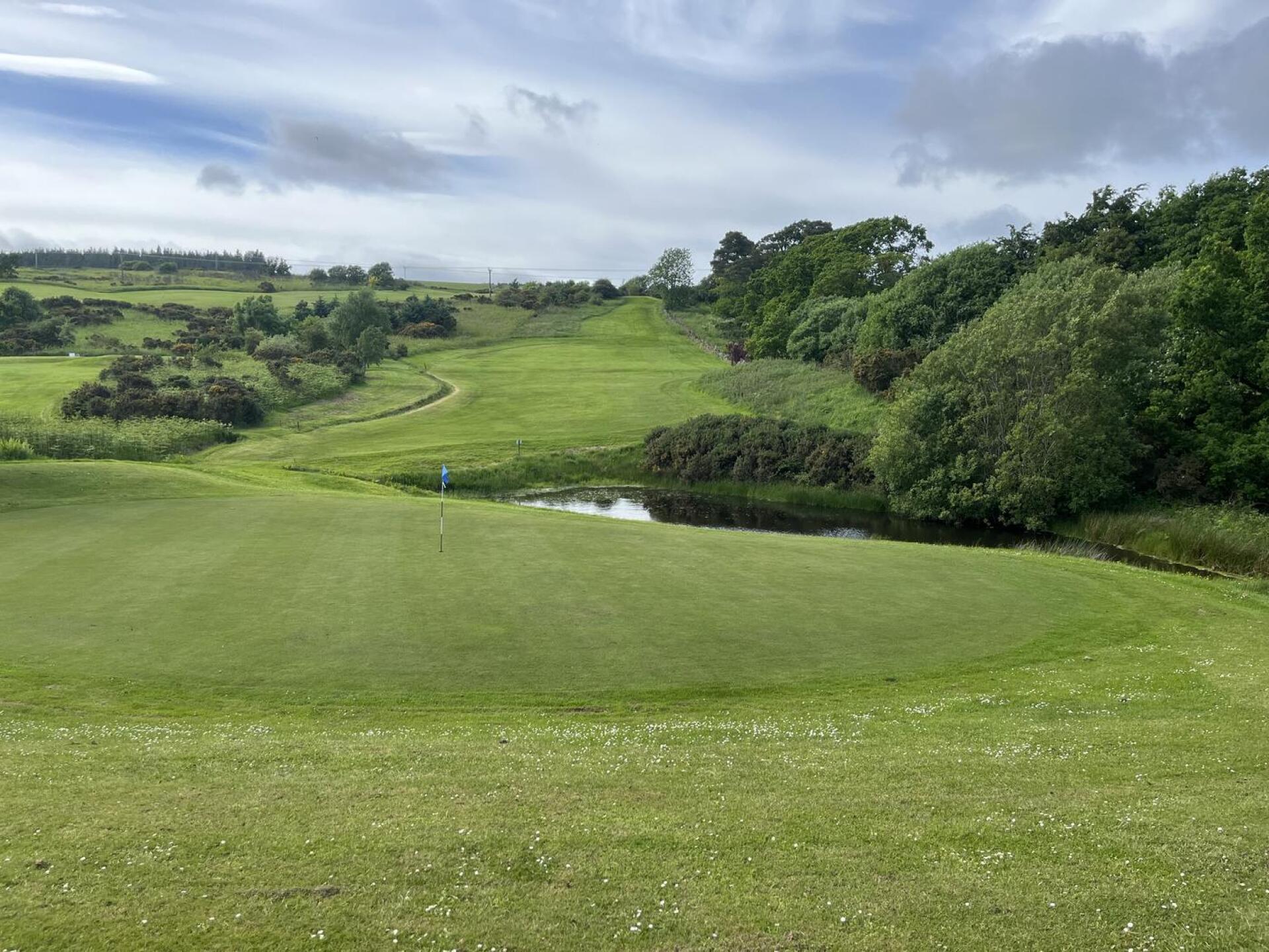 Looking back up the 13th hole (Photo submitted by aliirons on 06/04/2024)