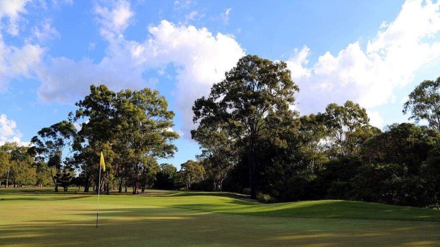 Virginia Golf Club green