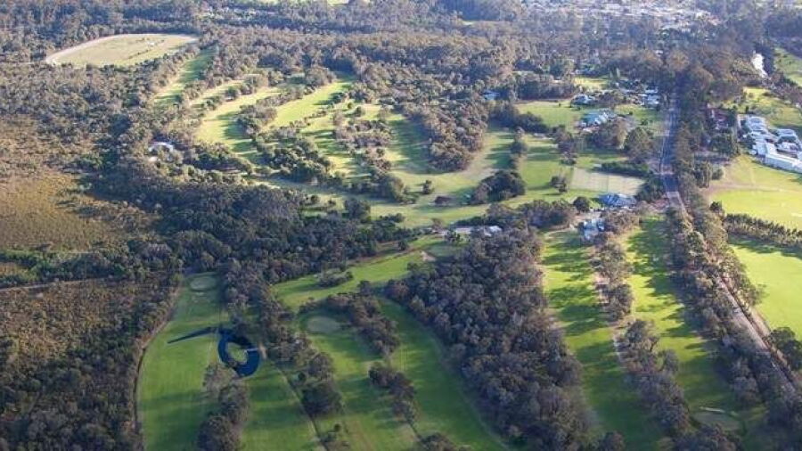 Denmark CC: aerial view
