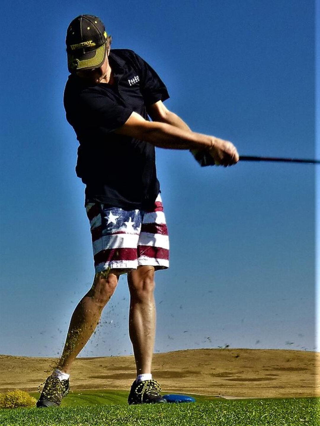 Keep your head down through impact... (Photo submitted by DiamondAces on 10/10/2020)