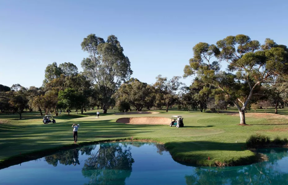 View from Renmark Golf