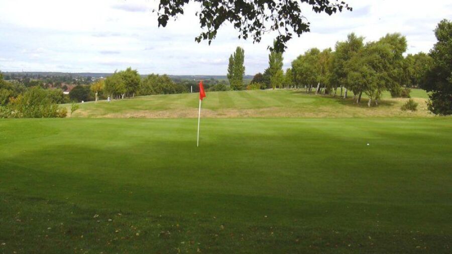 Bulwell Forest sloping greens