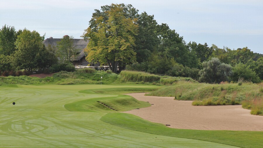 Blackwolf Run - River golf course - hole 3