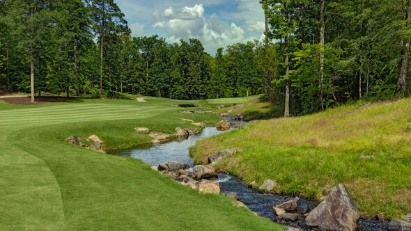 Champions Retreat - 6th hole Bluffs Nine