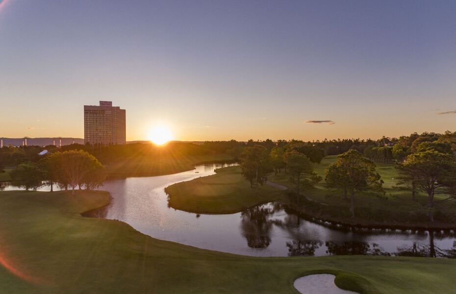 Royal Pines Resort Gold/Green Course in Ashmore, Queensland