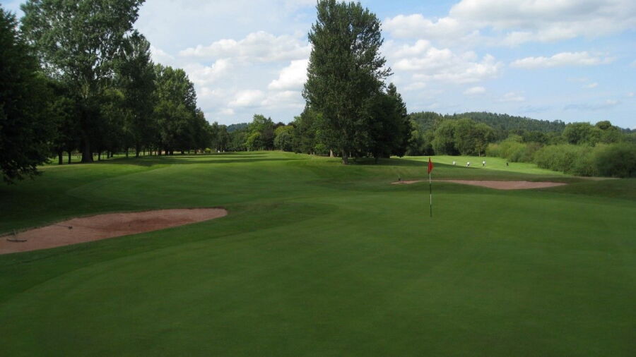 5th green at Bridgnorth Golf Club