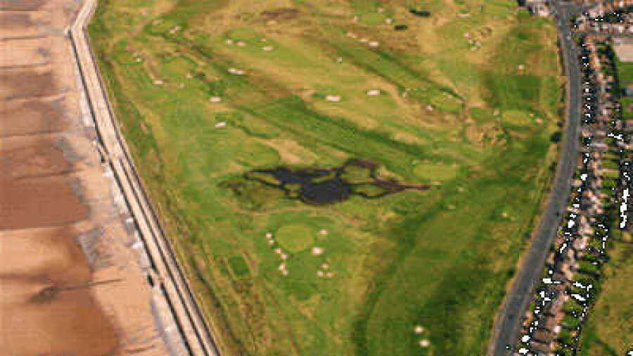 Fleetwood GC: Aerial view