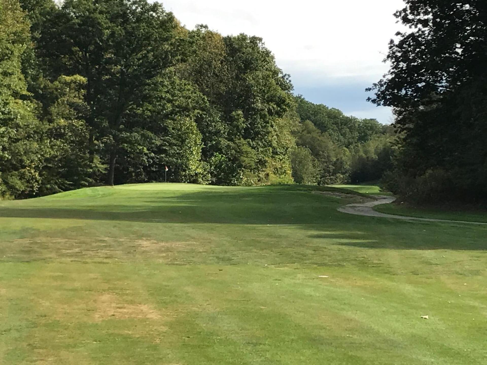 10th green from the fairway (11th past the green in back ground). (Photo submitted by carolinadad on 10/01/2017)