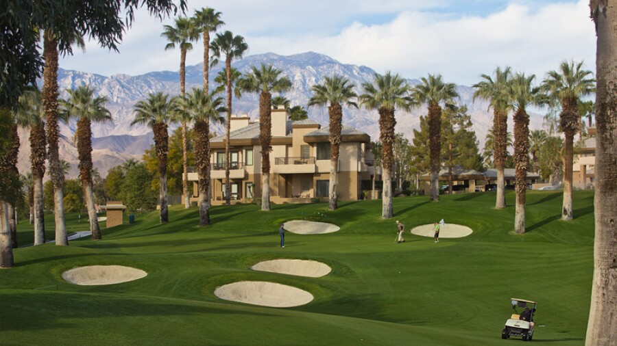 JW Marriott Desert Springs - Palm GC - hole 7