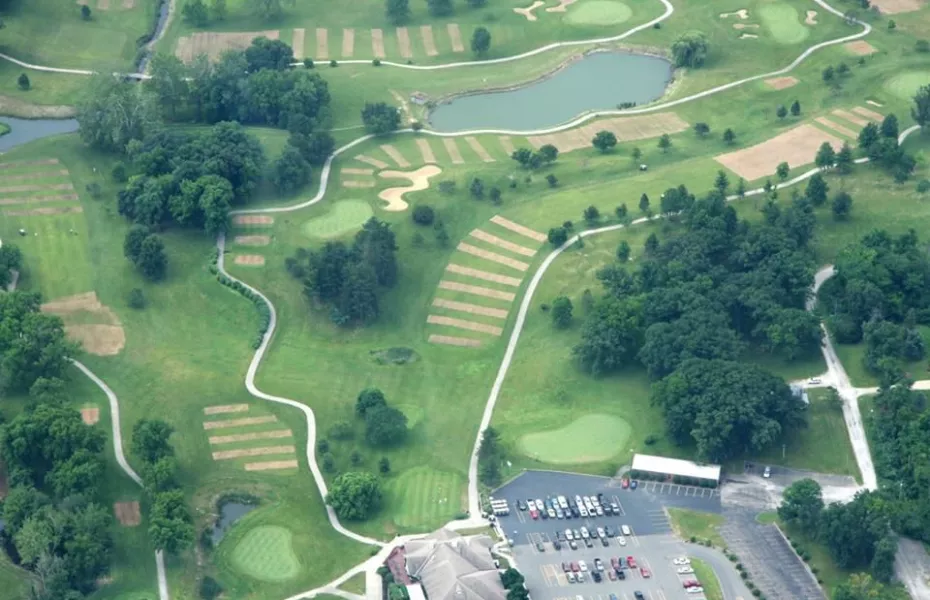Scovill GC: Aerial view