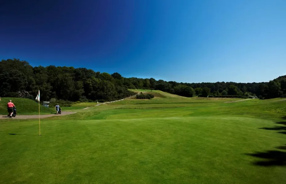 7th hole at  Meyrick Park Golf Club