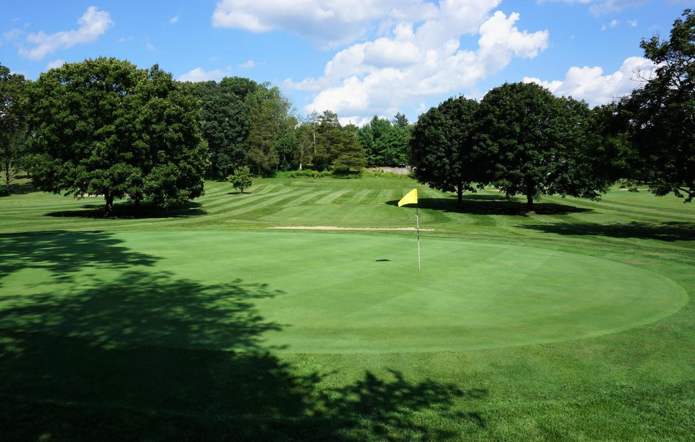The fifth is a short three-par that will require a wedge or short iron for many players. (Photo submitted by AptlyLinked on 08/13/2020)