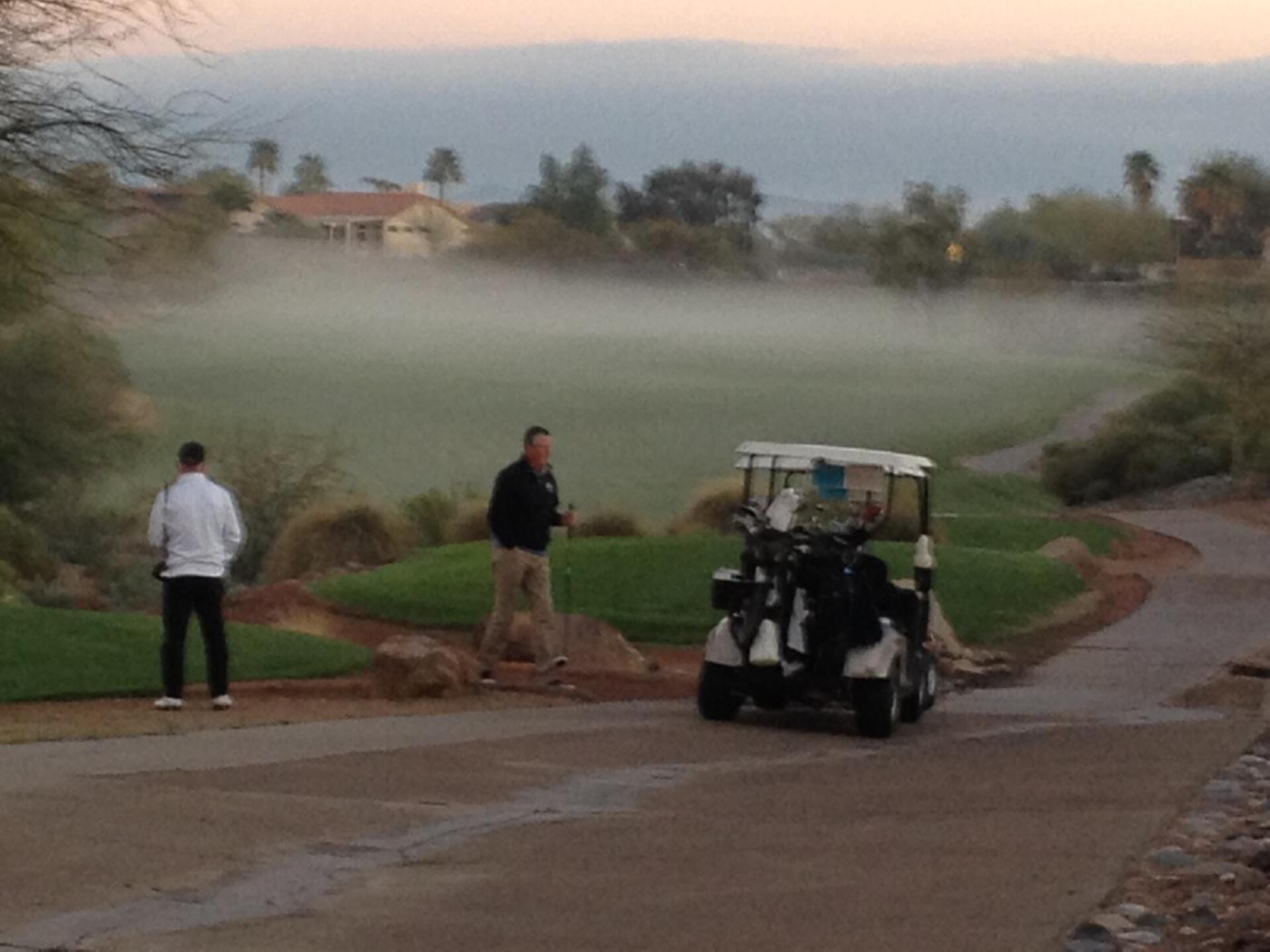 Foggy in Arizona! (Photo submitted by RalphHudek on 02/28/2017)