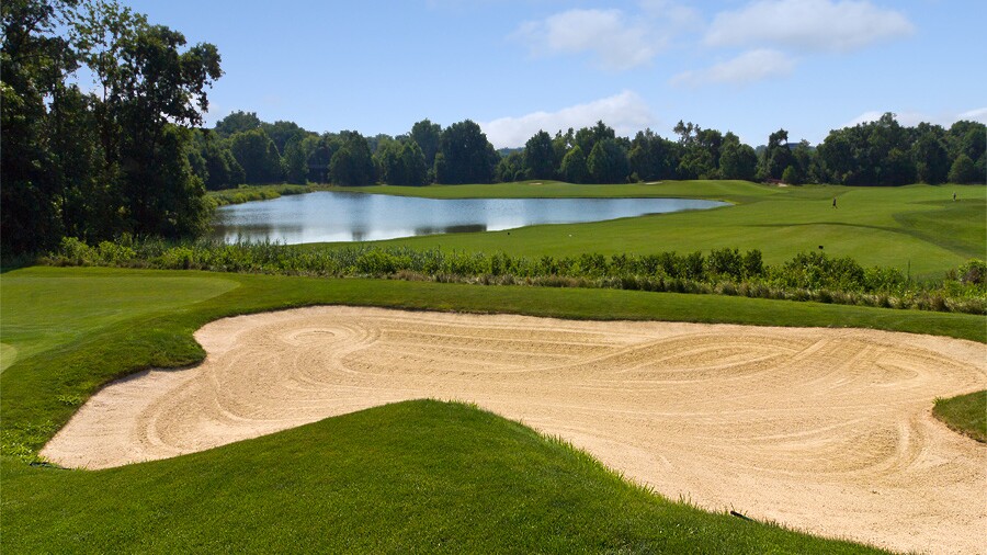 White Clay Creek C.C. golf course - hole 3