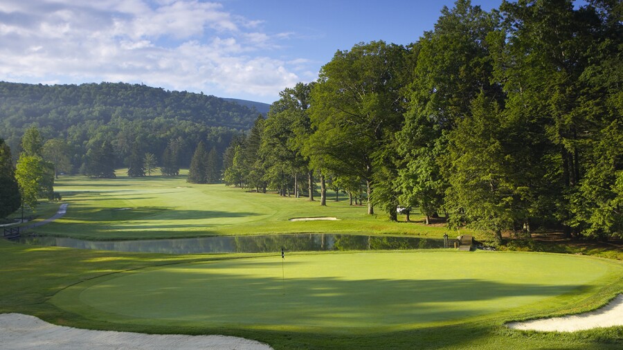 Omni Homestead Resort - Cascades golf course - 16th