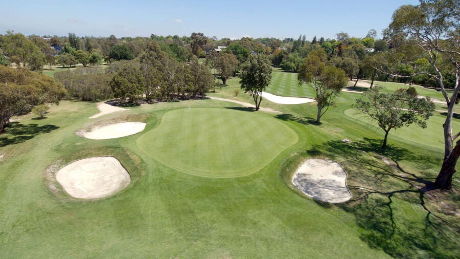 Box Hill Golf Club: 7th green