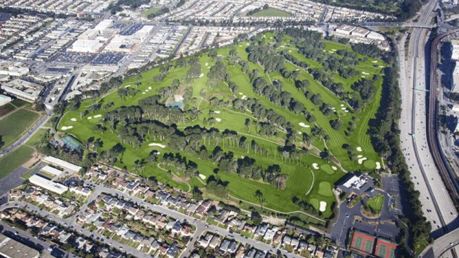 Lake Merced GCC: Aerial view