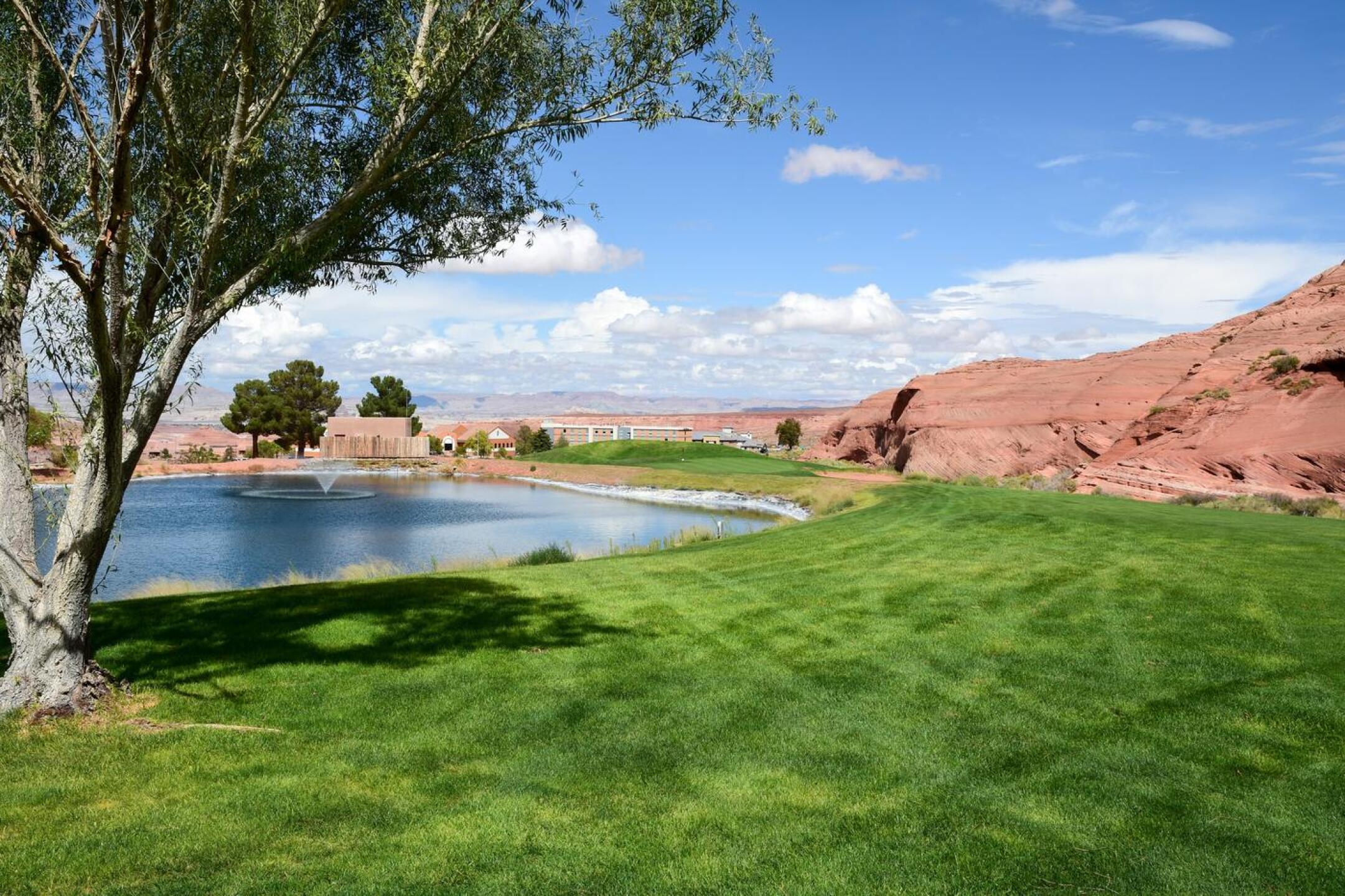 Holes like the seventh, a long par-4 with an array of hazards, will make you work on every stroke. (a view from the left rough) (Photo submitted by AptlyLinked on 10/05/2025)