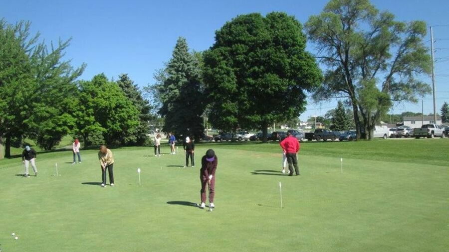 Willow Glen GC: Practice area