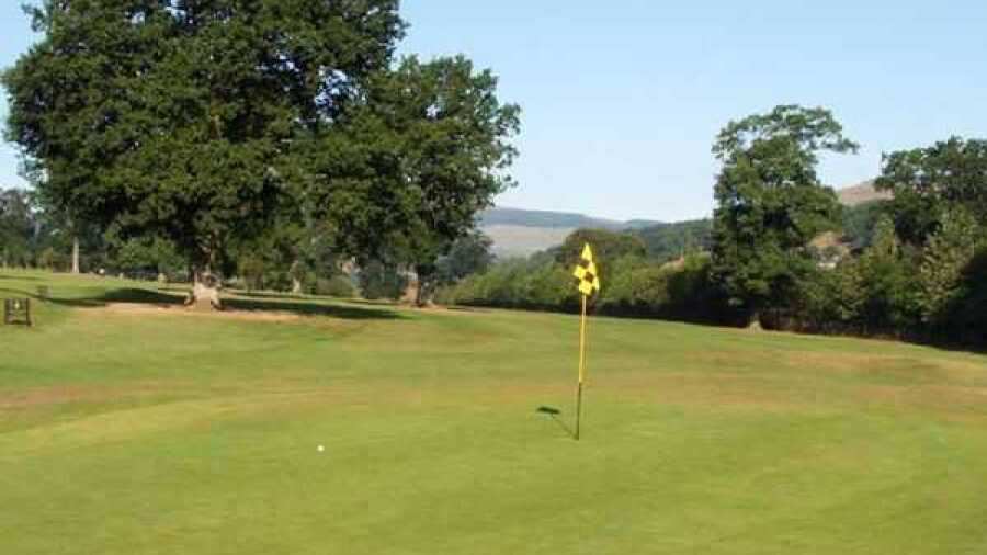 View from Torwoodlee Golf Club