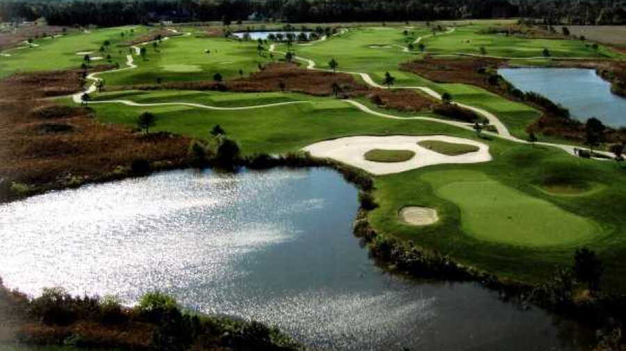 Cahoon Plantation GC: Aerial view