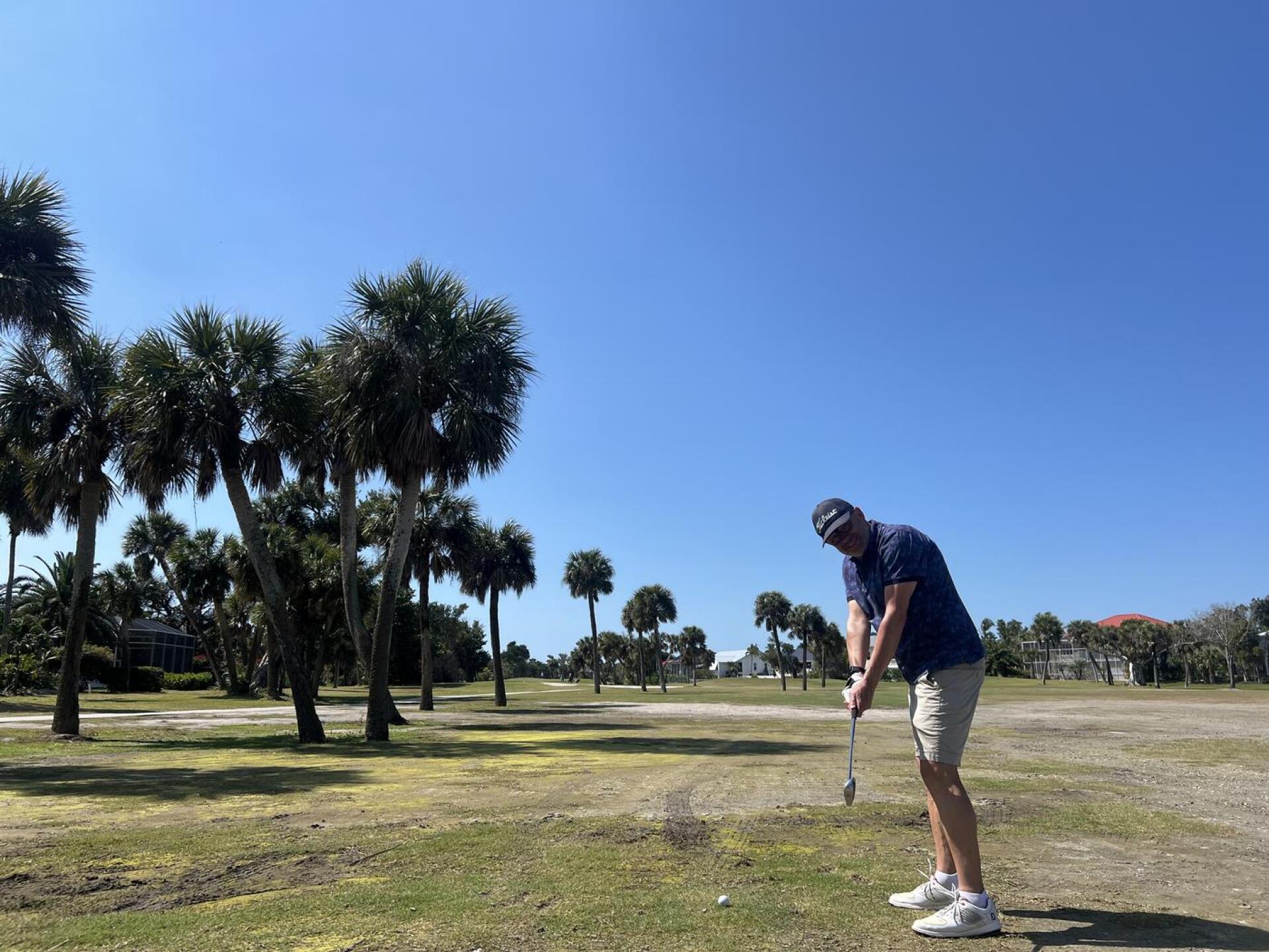 Nice weather.  Tought fairway. (Photo submitted by jimnzee on 02/29/2024)