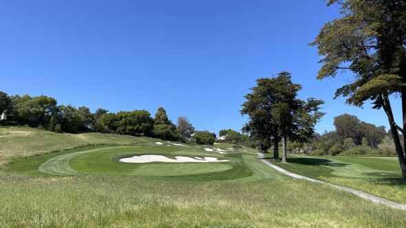 Pasatiempo - third hole 
