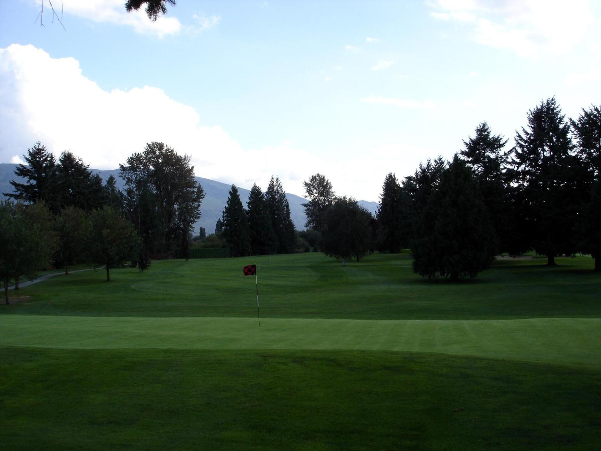 Chilliwack GC, Hole 15, Par 4, 323 yds (Photo submitted by DYakimec on 12/29/2017)