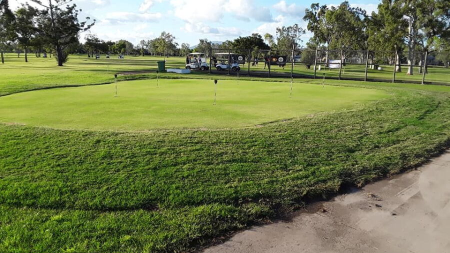 Proserpine GC: Putting green 
