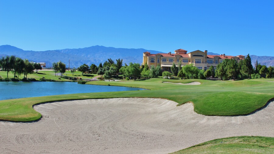 Classic Club golf course - hole 7