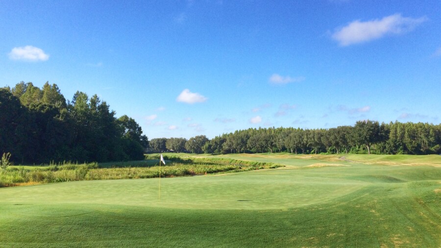 TPC Tampa Bay golf course - 18th hole