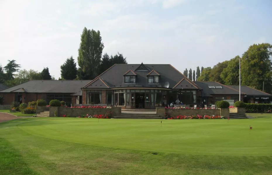 The clubhouse at Walsall Golf Club