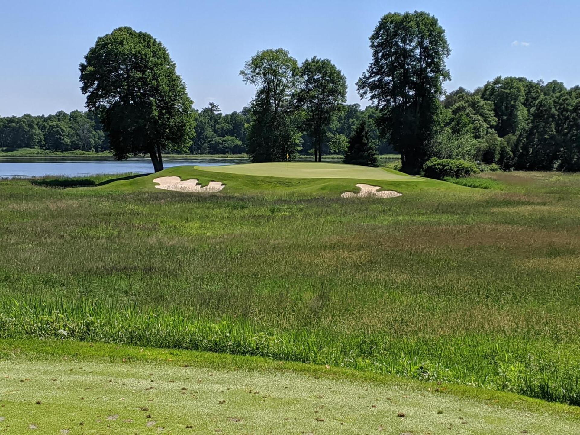 Hole 17 - the signature hole (Photo submitted by GolferJake78 on 06/28/2020)