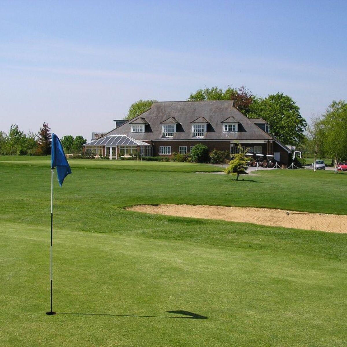 The Hampshire Golf Club Manor Course in Goodworth Clatford, Test