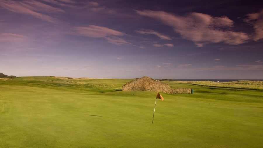 10th hole at Dunbar Golf Club