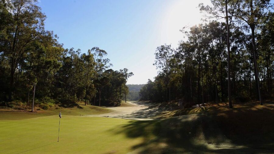 Brookwater's 8th green