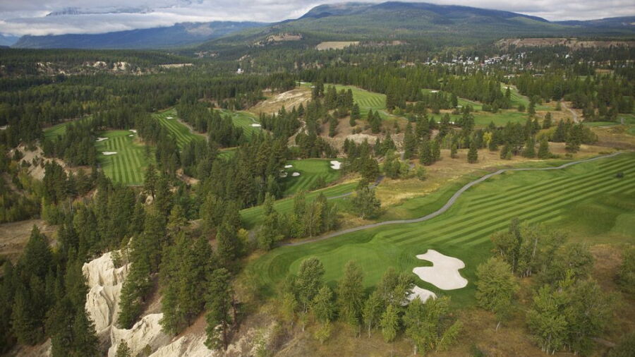 Bootleg Gap Golf - Aerial view