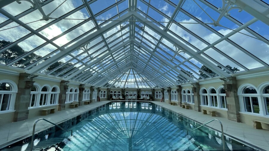 Skibo Castle - pool
