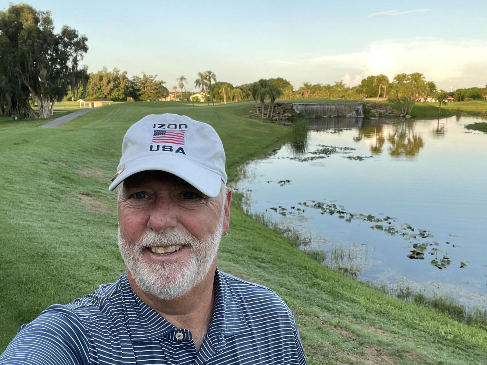 This was a pretty hole with a waterfall on a par 3! (Photo submitted by dcrane25 on 07/26/2021)