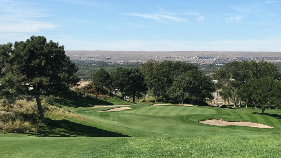 University of New Mexico Championship Course - hole 10