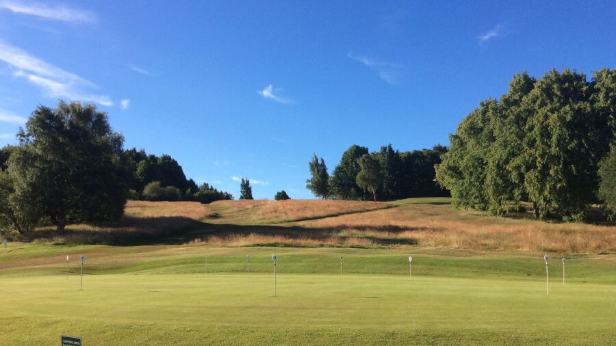 Cowglen GC: Putting green