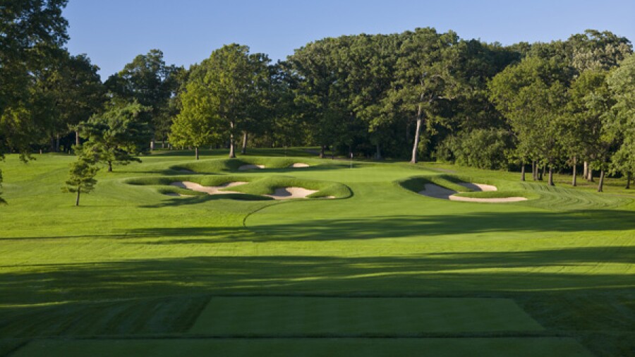 Dubsdread golf course at Cog Hill - hole 6