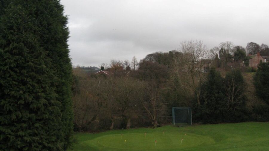 The putting green at Macclesfield