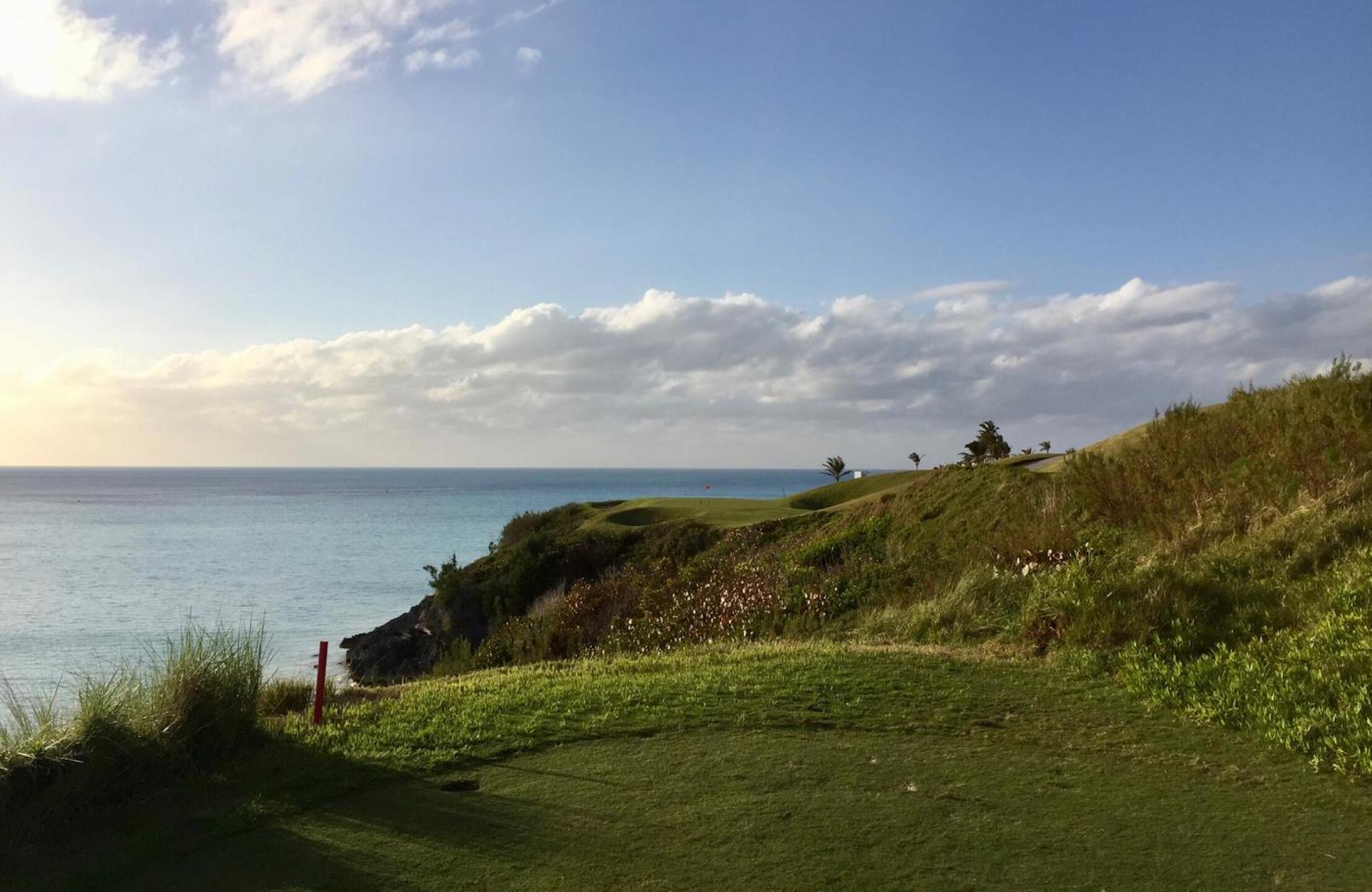 Hole 16 is the most-photographed hole at Port Royal, and it's easy to see why. (Photo submitted by TimGavrichGP on 10/27/2017)