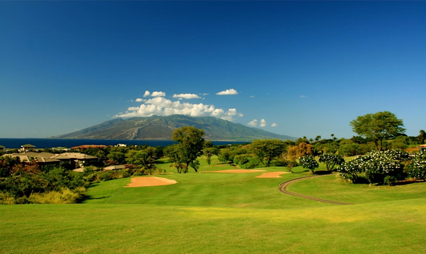 Old Blue Course at Wailea Golf Club - No. 4