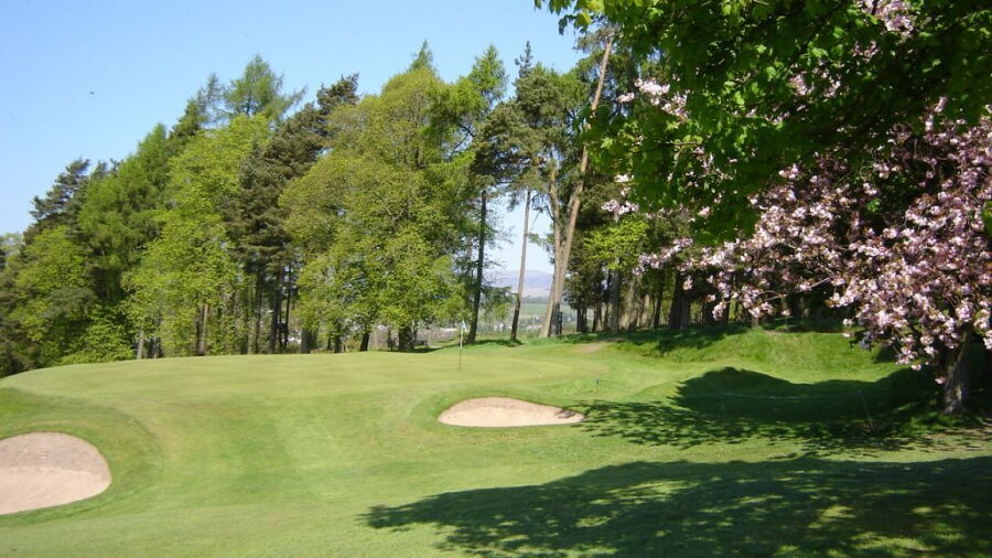 14th green at Dunblane New GC 