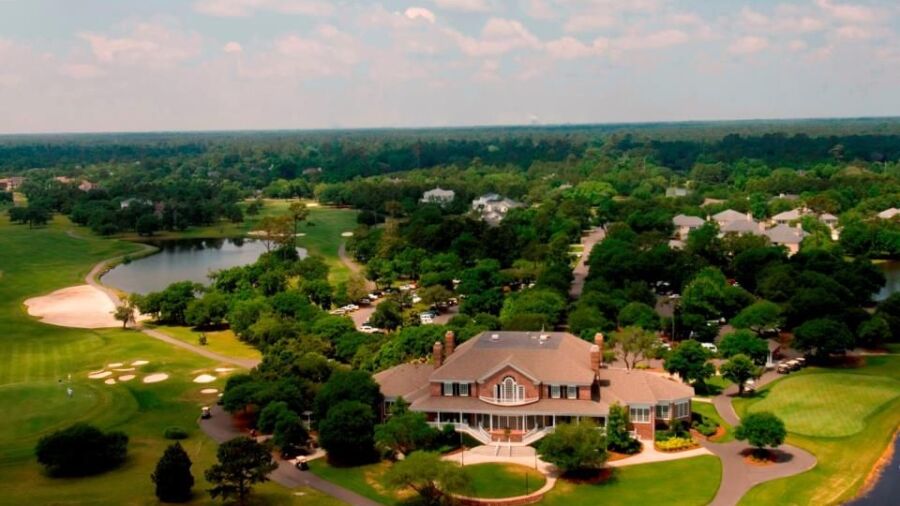 DeBordieu Colony CC: Aerial view