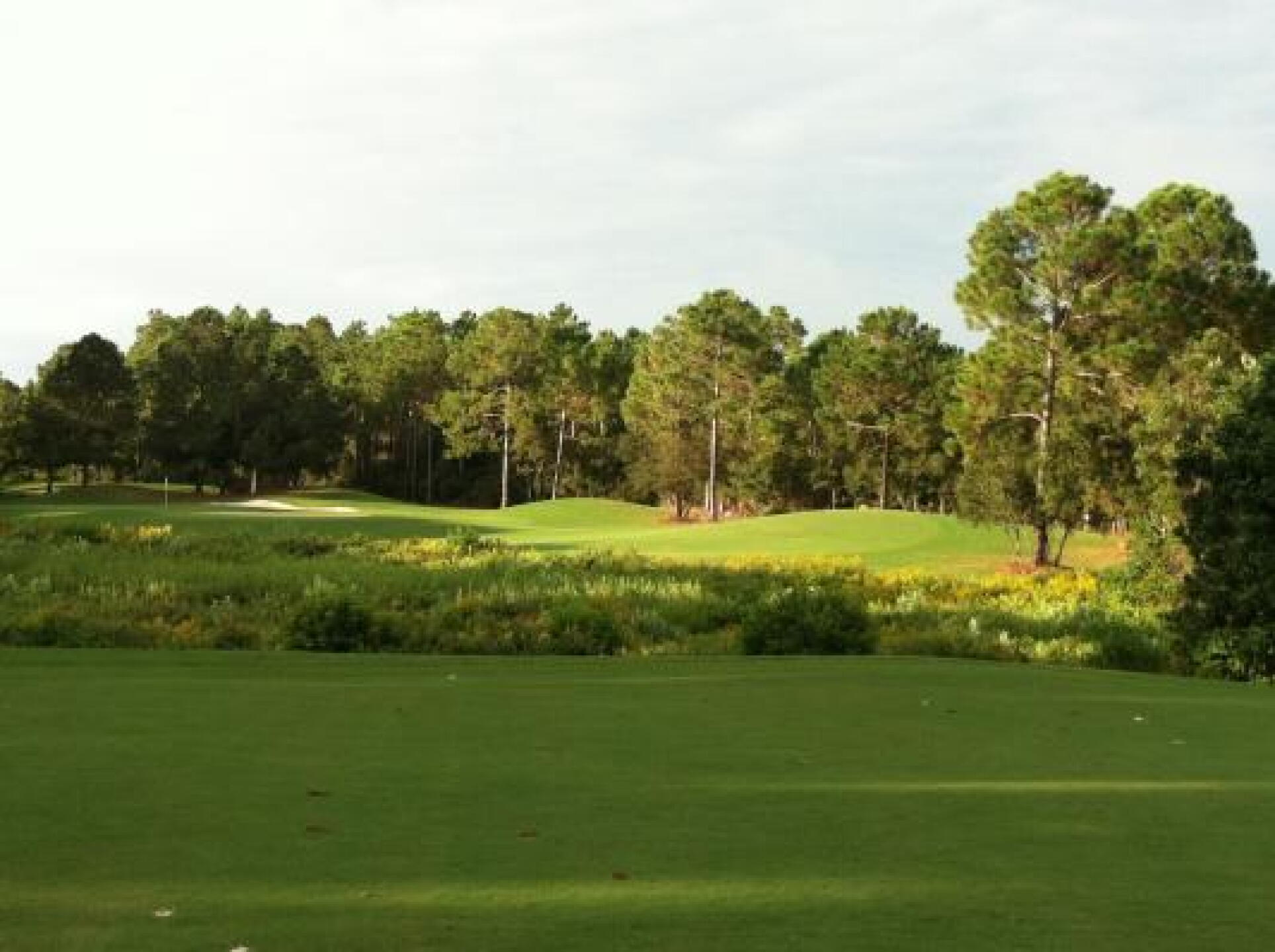 Hole 10, Par 4, Second shot - Glad I laid up! (Photo submitted by guyopie on 10/27/2013)